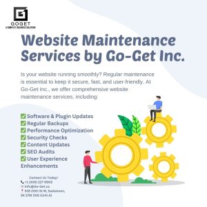 Website Maintenance Services by Go-Get Inc.